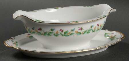 Hollandia Gravy Boat with Attached Underplate