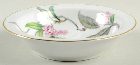 Larkspur Rim Fruit/Dessert (Sauce) Bowl