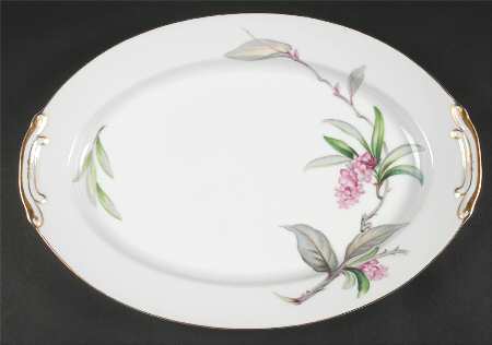 Larkspur 16" Oval Serving Platter