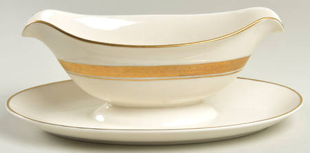 Lorraine Gravy Boat with Attached Underplate