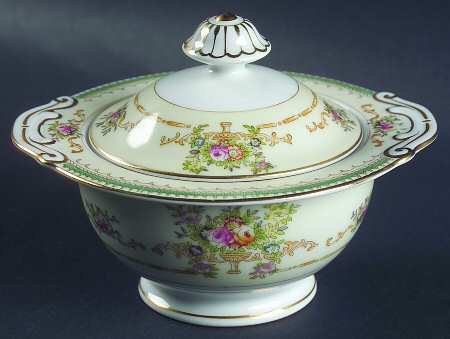 Minuet Sugar Bowl & Lid
