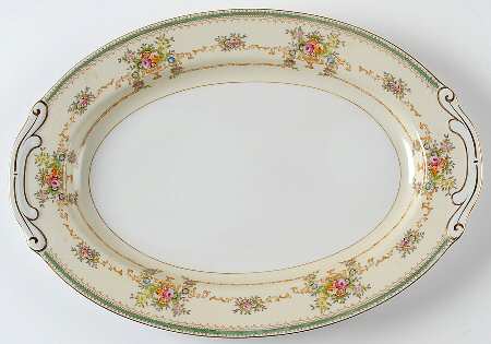 Minuet 14" Oval Serving Platter