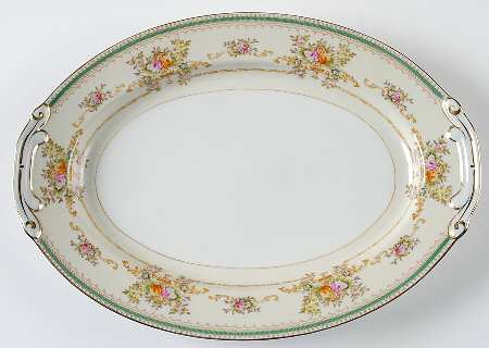 Minuet 11" Oval Serving Platter