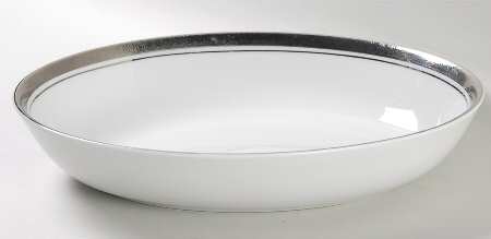 Renee 10" Oval Vegetable Bowl