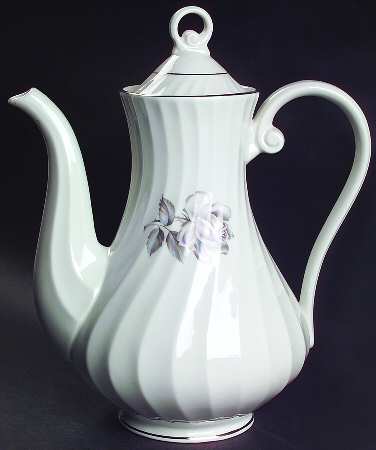 Spring Rose Coffee Pot & Lid