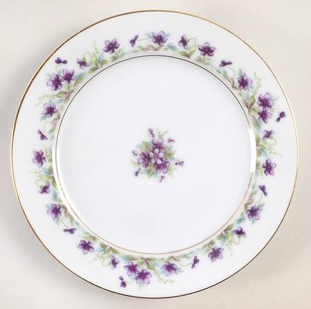 Violet Bread & Butter Plate by Aladdin