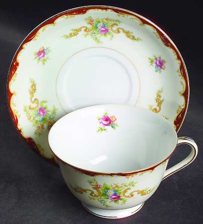 Wembley Footed Cup & Saucer Set