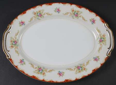 Wembley 12" Oval Serving Platter