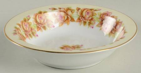 Woodrose Rim Fruit/Dessert (Sauce) Bowl
