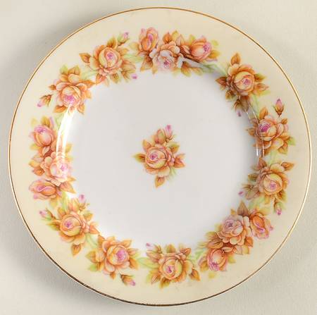 Woodrose Bread & Butter Plate