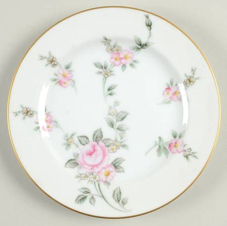 Wild Rose Bread & Butter Plate
