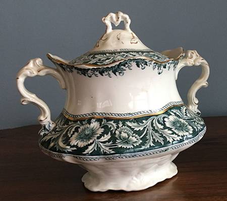 Burlington Sugar Bowl & Lid