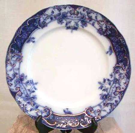 Manhattan Blue Dinner Plate