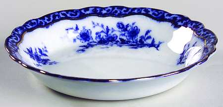 Touraine (Flow Blue) Coupe Soup Bowl