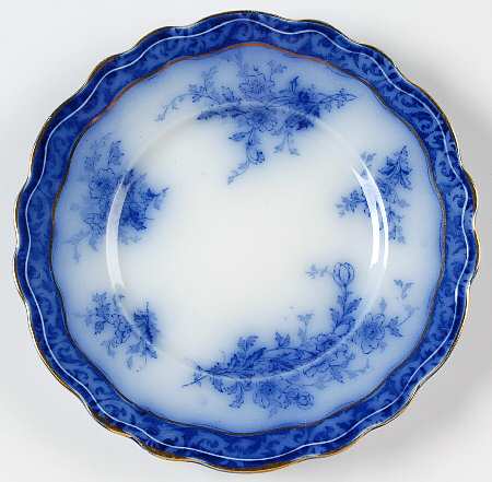 Touraine (Flow Blue) Bread & Butter Plate