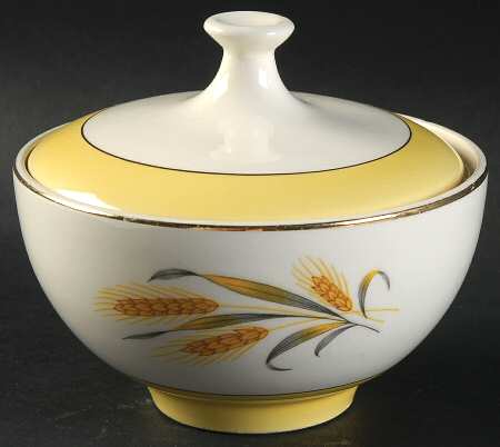 Goldcrest Sugar Bowl & Lid