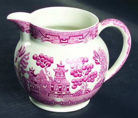 Willow Pink (White Background) 16 Oz Pitcher