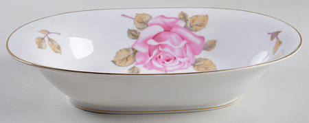 Duet 10" Oval Vegetable Bowl