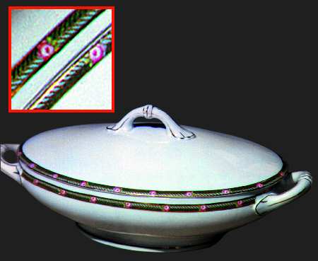 ALT104 Oval Covered Vegetable