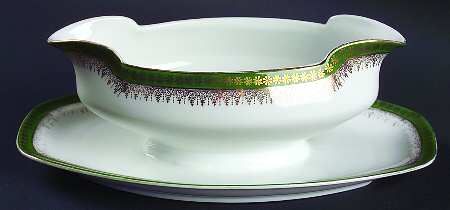 ALT17 Gravy Boat with Attached Underplate