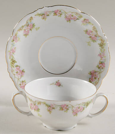 ALT27 Footed Bouillon Cup & Saucer