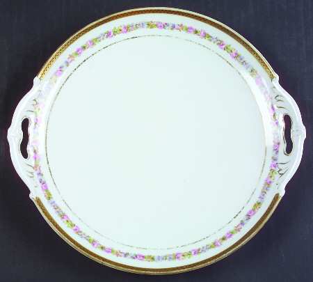 5544 Handled Cake Plate