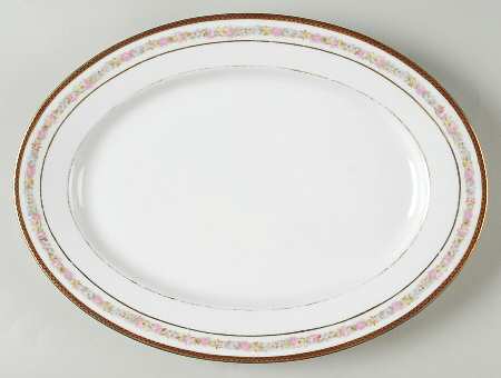 5544 13" Oval Serving Platter