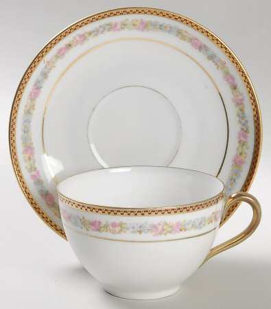 5544 Flat Cup & Saucer Set