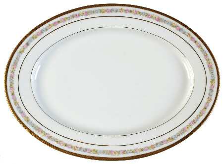 5544 12" Oval Serving Platter