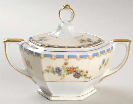 Jardiniere Sugar Bowl & Lid