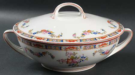 1978 Round Covered Vegetable
