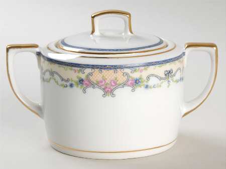 Arabesque Sugar Bowl & Lid