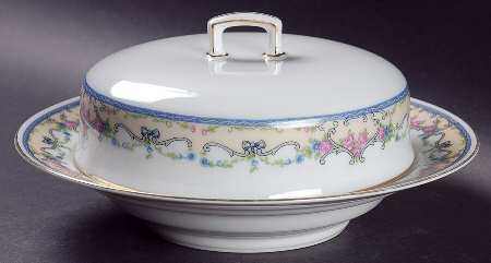 Arabesque Round Covered Butter