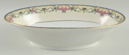 Arabesque 10" Oval Vegetable Bowl