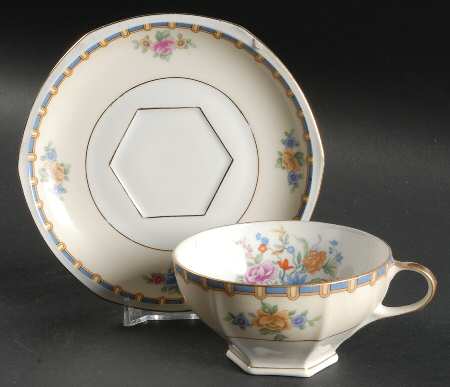 Berkshire Footed Cup & Saucer Set