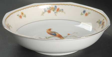 Bird of Paradise 9" Round Vegetable Bowl