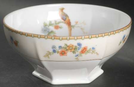 Bird of Paradise Cranberry Bowl