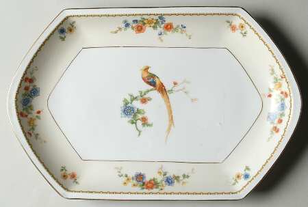 Bird of Paradise 12" Oval Serving Platter