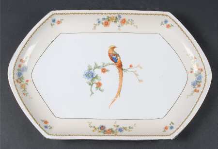 Bird of Paradise 15" Oval Serving Platter
