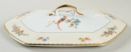 Bird of Paradise Lid for Rectangular Vegetable