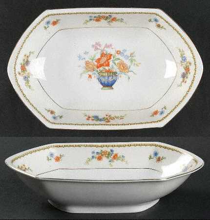 Diana 10" Oval Vegetable Bowl