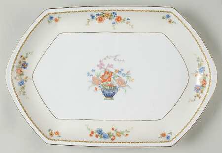 Diana 15" Oval Serving Platter