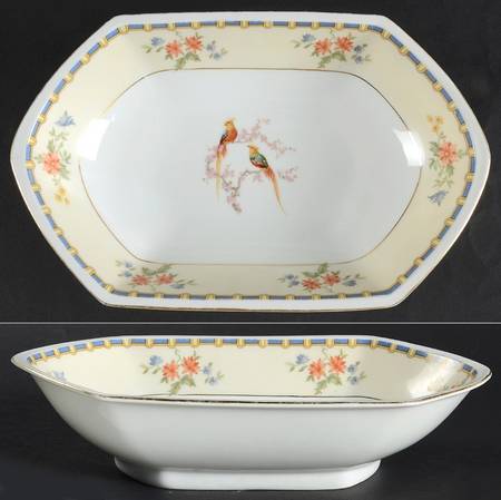 Eden 10" Oval Vegetable Bowl
