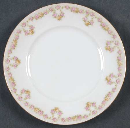 Fairy Rose Bread & Butter Plate