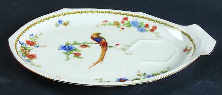 Golden Pheasant (Octagonal) Snack Plate