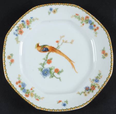 Golden Pheasant (Octagonal) Salad Plate
