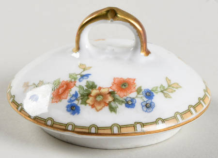 Golden Pheasant (Round) Lid for Sugar Bowl