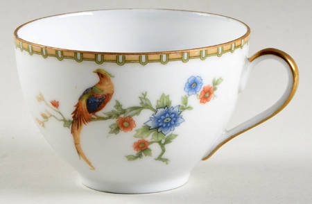 Golden Pheasant (Round) Flat Cup
