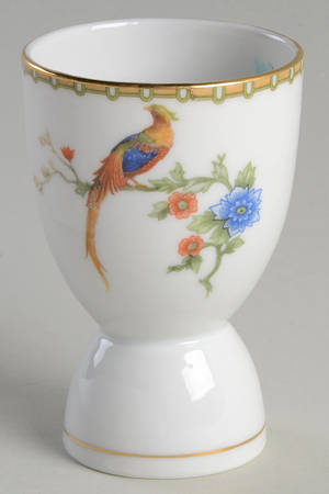Golden Pheasant (Round) Double Egg Cup