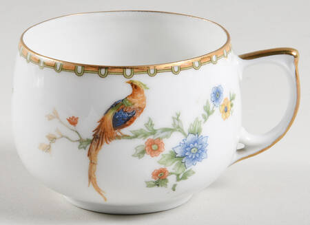 Golden Pheasant (Round) Flat Cup